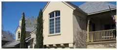 Residential home windows in Granite Bay, CA cleaned by Paul Blacks.